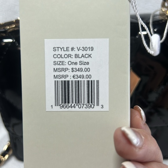 Valentino Orlandi Quilted Purse with Hard handle. - Picture 14 of 14